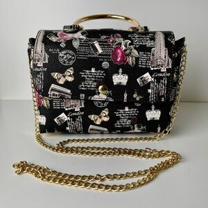 Girly London & Paris Inspired Purse